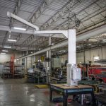 Stainless Steel Articulating Jib Crane