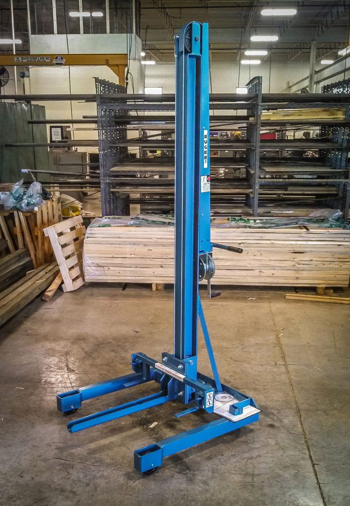 Manual Stacker Lift Truck Pallet Lift David Round