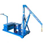 Counterbalanced Floor Crane with Power Pak